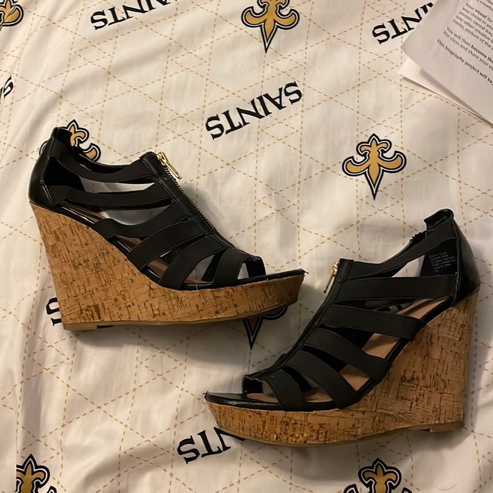 Steel madden zipper high heels women size 8.5